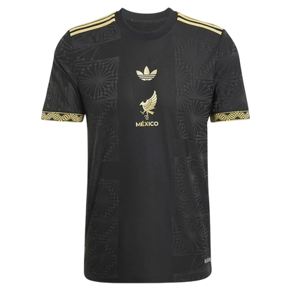 Camisa México Ouro (Gold) 25/26 - Adidas Torcedor Masculina