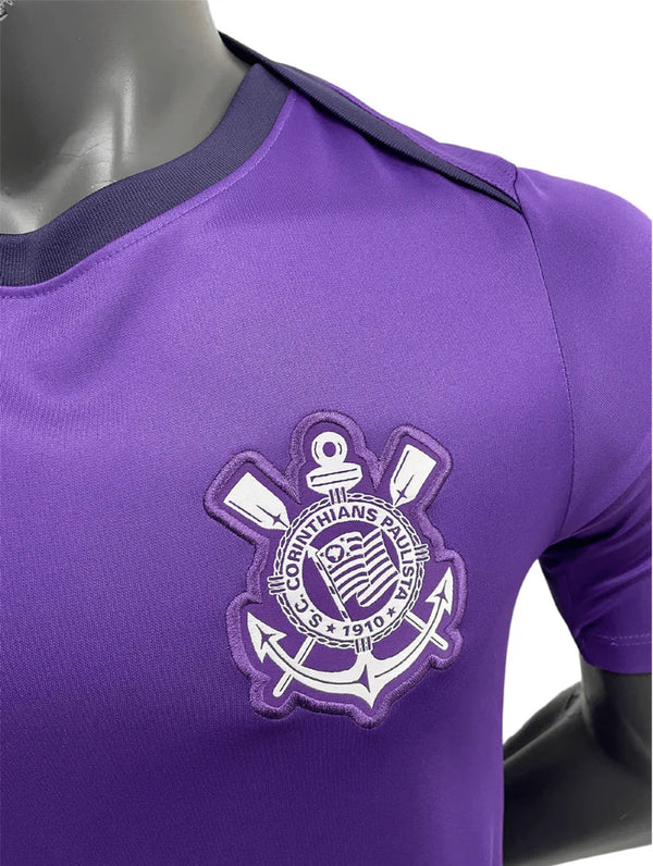Camisa Corinthians Treino Roxo 25/26 - Nike Versão Torcedor Masculina