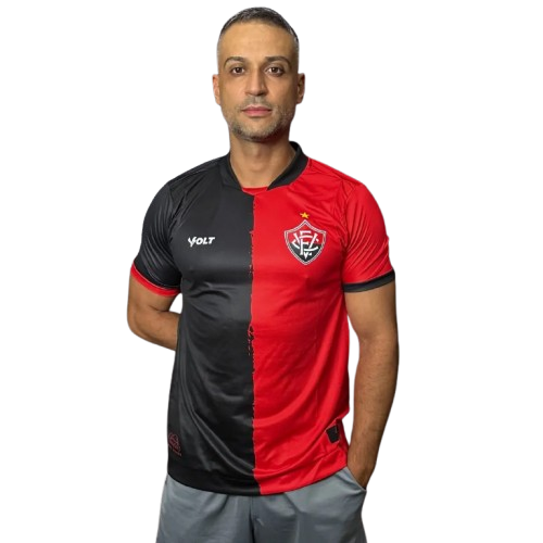 Camisa Vitória Home 25/26 - Volt Torcedor Masculina