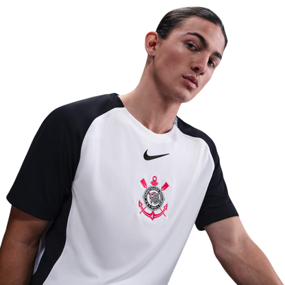 Camisa Corinthians Home 25/26 - Nike Versão Torcedor Masculina