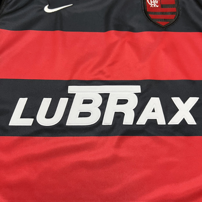 Camisa Retrô Flamengo 00/01 Masculino Vermelho e Preto