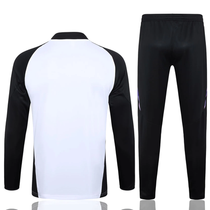 Conjunto de Treino Alemanha  2024/25 - Adidas Branco com Preto