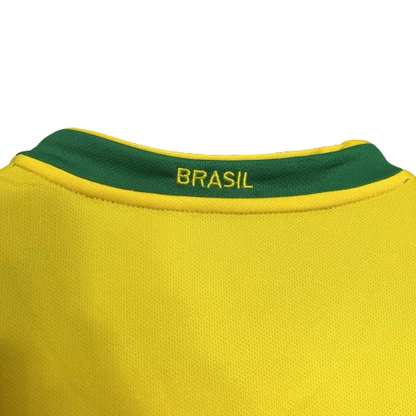 Camisa Retrô 2006 Seleção Brasileira Home Nike Masculina - Amarela