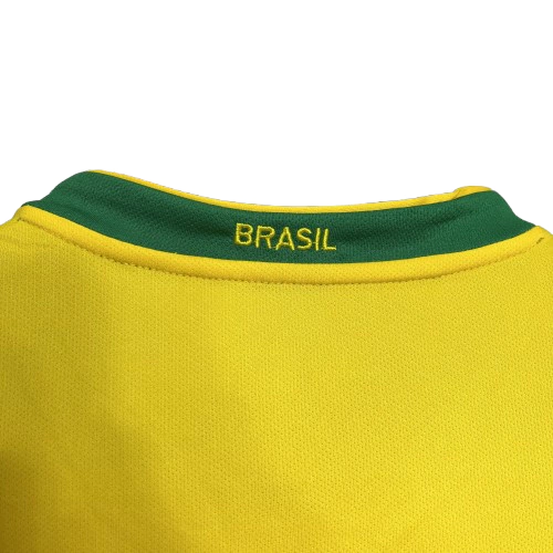 Camisa Retrô 2006 Seleção Brasileira Home Nike Masculina - Amarela
