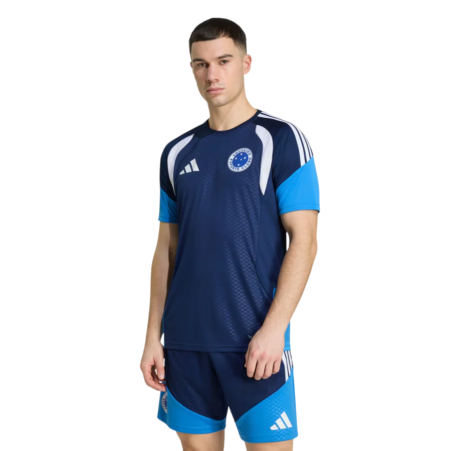 Camisa Cruzeiro 26/27 Treino Comissão - Adidas Versão Torcedor