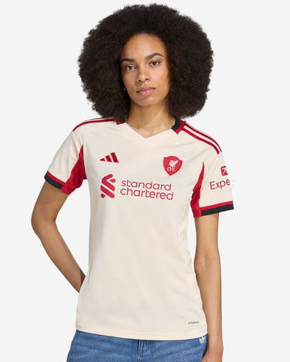 Camisa Liverpool Away 25/26 - Adidas Feminina