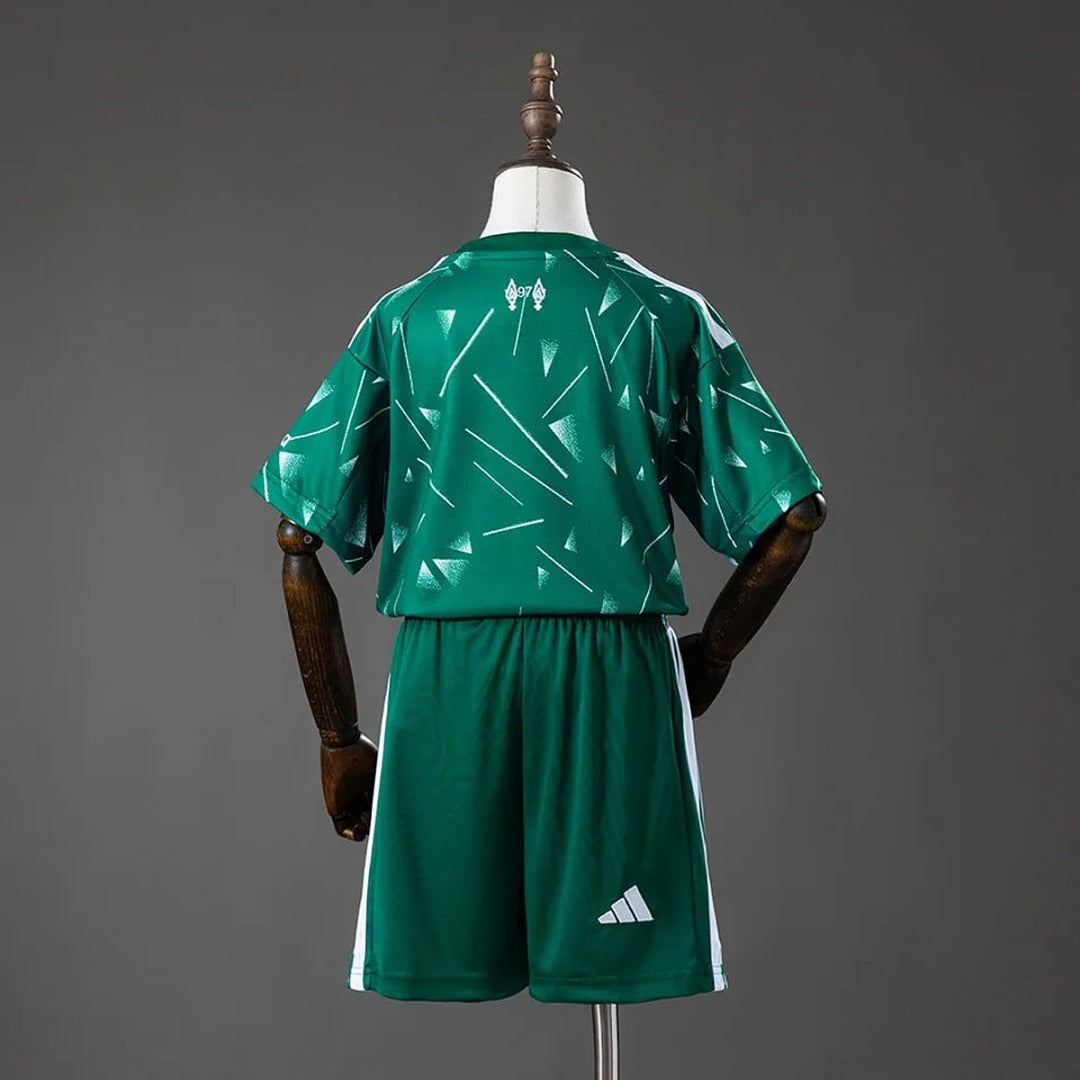 Kit Infantil Liverpool Goleiro Verde 26/27