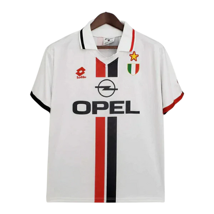 Camisa Milan Retrô 1995/1997 Branca - Lotto