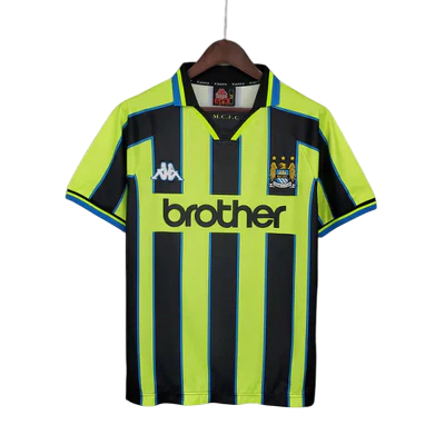Camisa Manchester City Retrô 1997/1998 Azul - Kappa