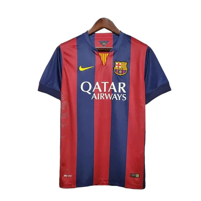 Camisa Barcelona 14/15 Home - Retrô Masculina