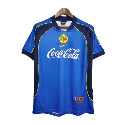 Camisa América-MEX Retrô 2001-2002 Azul - Nike